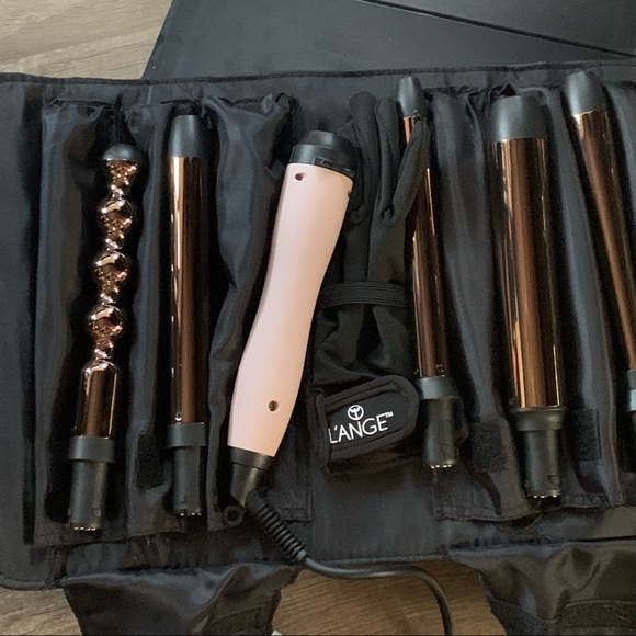 NWT. L’ange Curling Wand Set in Blush. - Picture 5 of 7